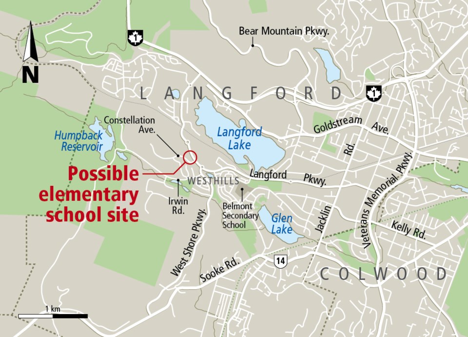 Map - Sooke school district