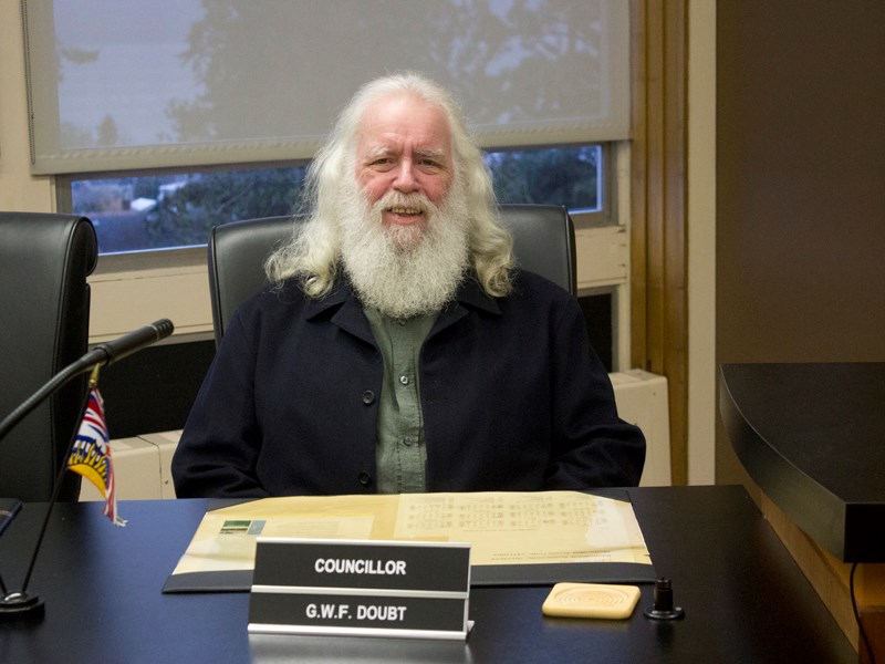 City of Powell River councillor George Doubt