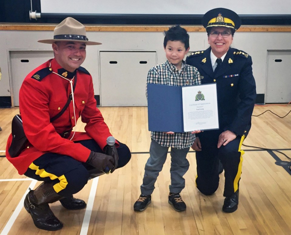 Tony Leong, award, Burnaby RCMP