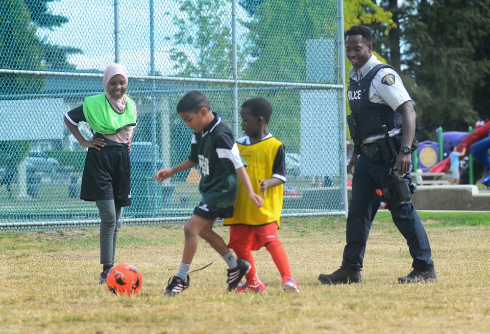 Kwame Amoateng, soccer camp