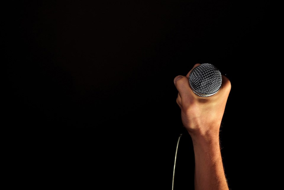 stock photo, microphone