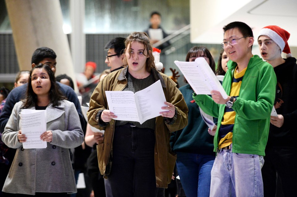 Anvil Centre sing-along