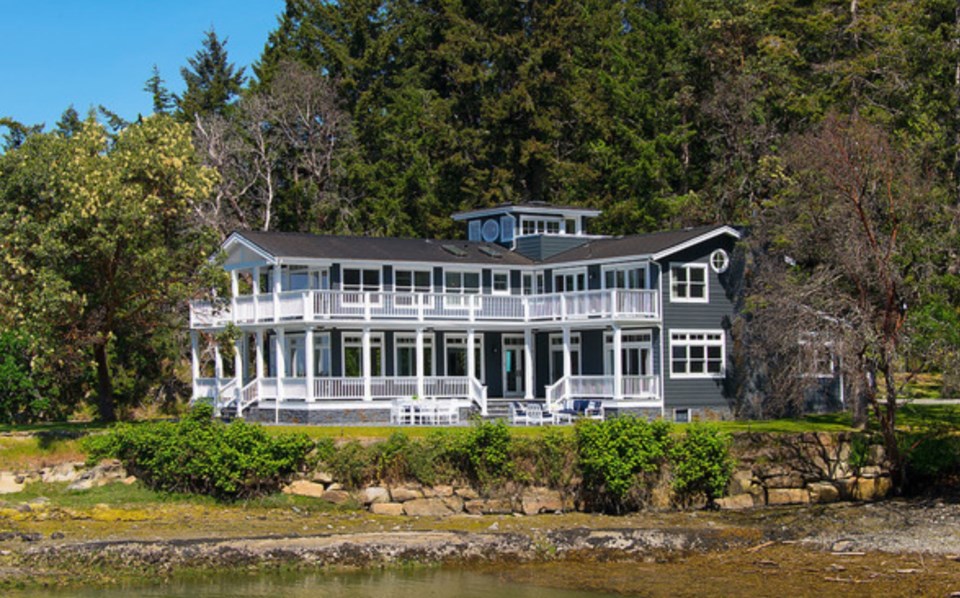 Galiano estate main house