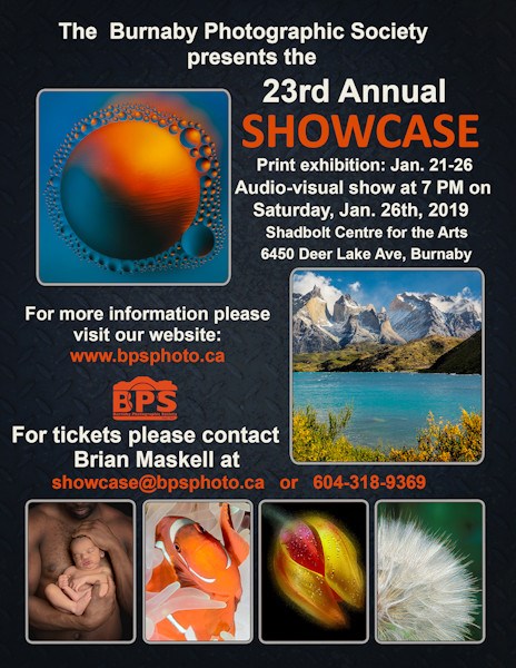 Burnaby Photographic Society poster