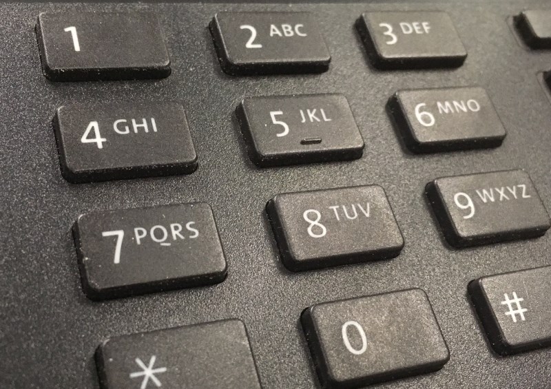 photo - generic - telephone keypad