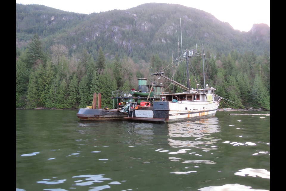 Boats before the Dec. 20 storm.