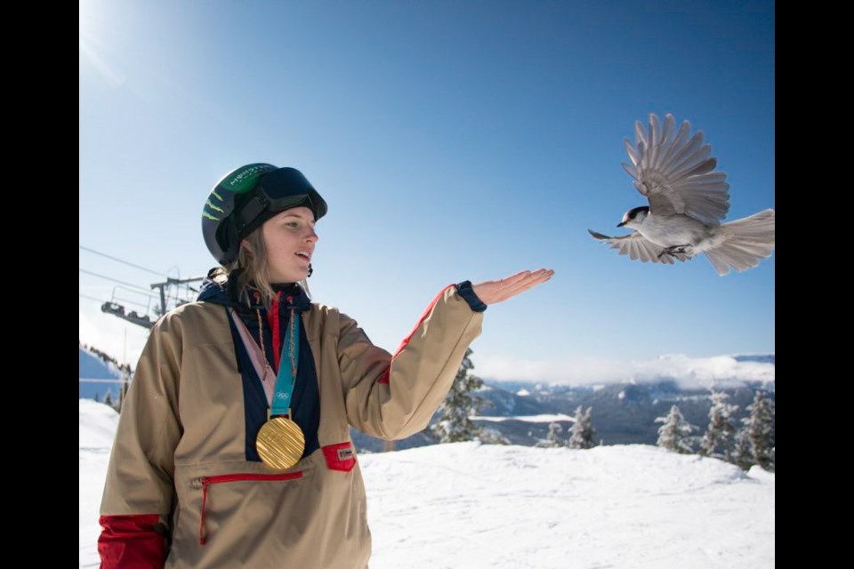 Ski half-pipe ace Cassie Sharpe of Comox won gold at the 2018 Winter Olympic Games in Pyeongchang, South Korea.