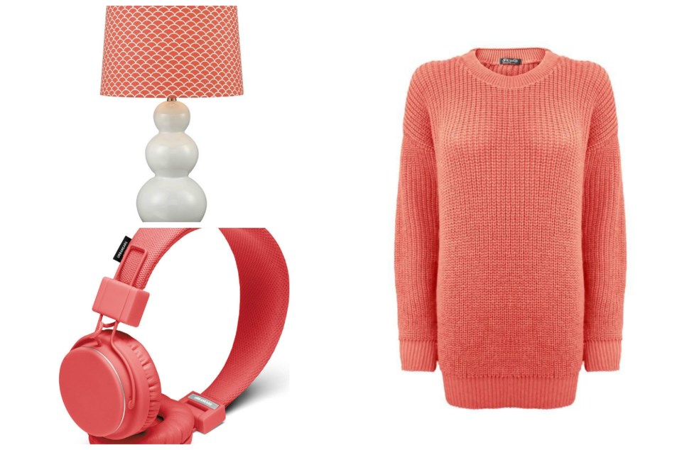 Feel the reaffirming glow of Pantone’s Living Coral.