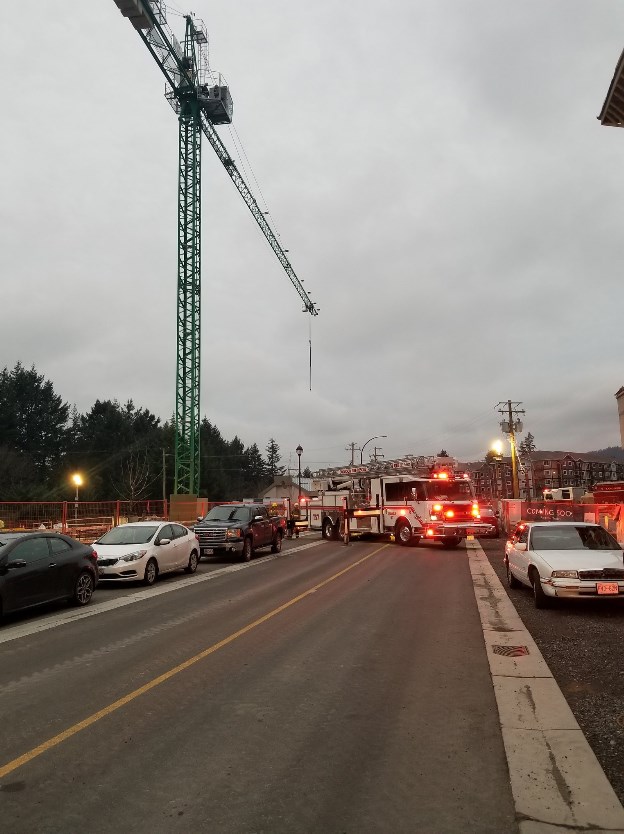 Crane rescue