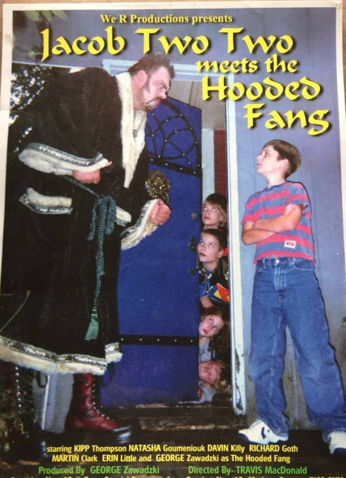 The original poster for the production, featuring Kipp Thompson as Jacob Two Two.