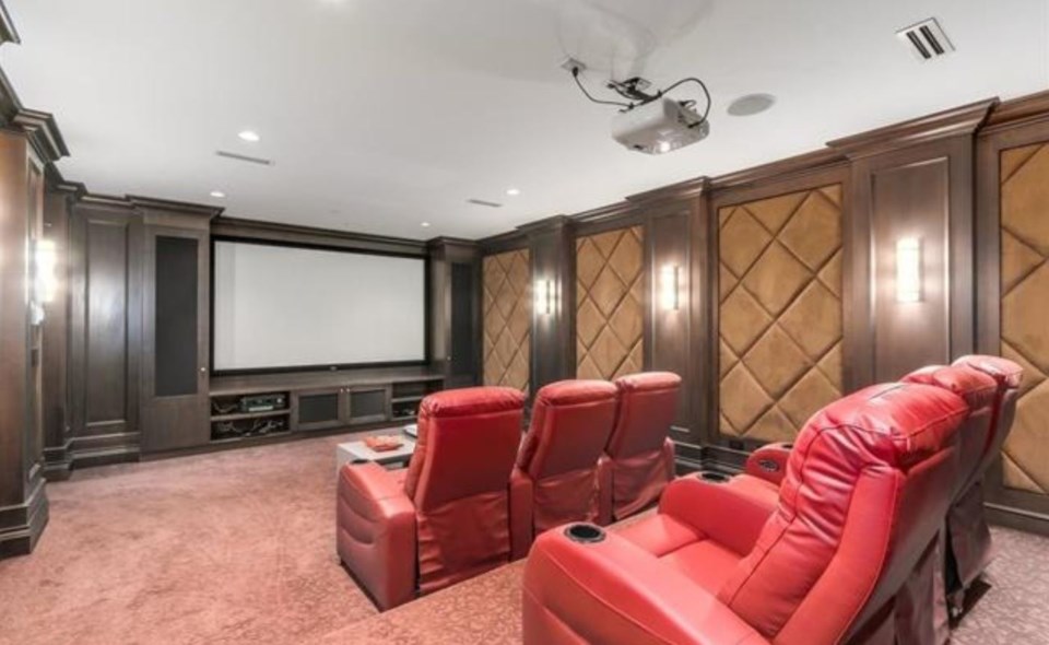 $18-6m West Van mansion movie theatre