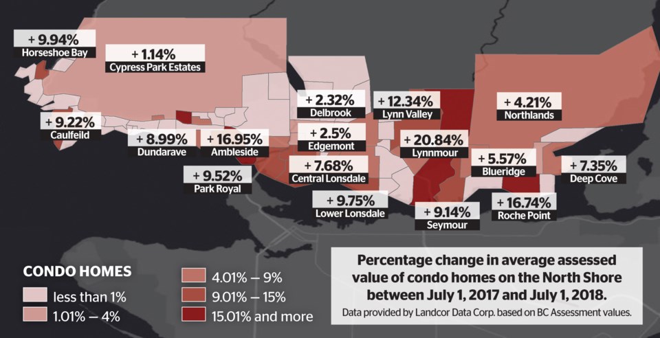 condo assessment change map