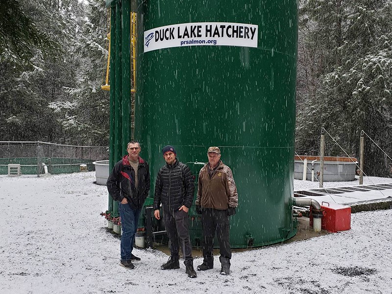 Salmon hatchery