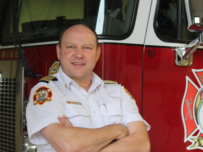 Powell River Fire Rescue chief Terry Peters