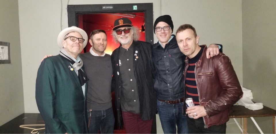 Grant Lawrence (second from left) and his band the Smugglers played the annual Seattle Pop Punk Fest