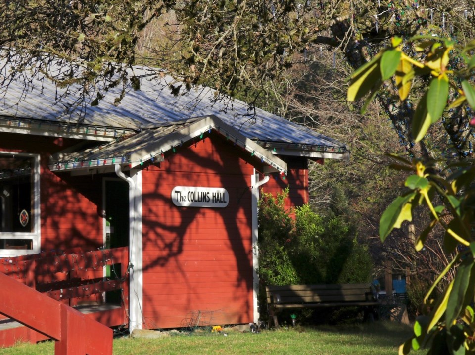 Collins Hall will act as the extreme weather shelter for Bowen Island.