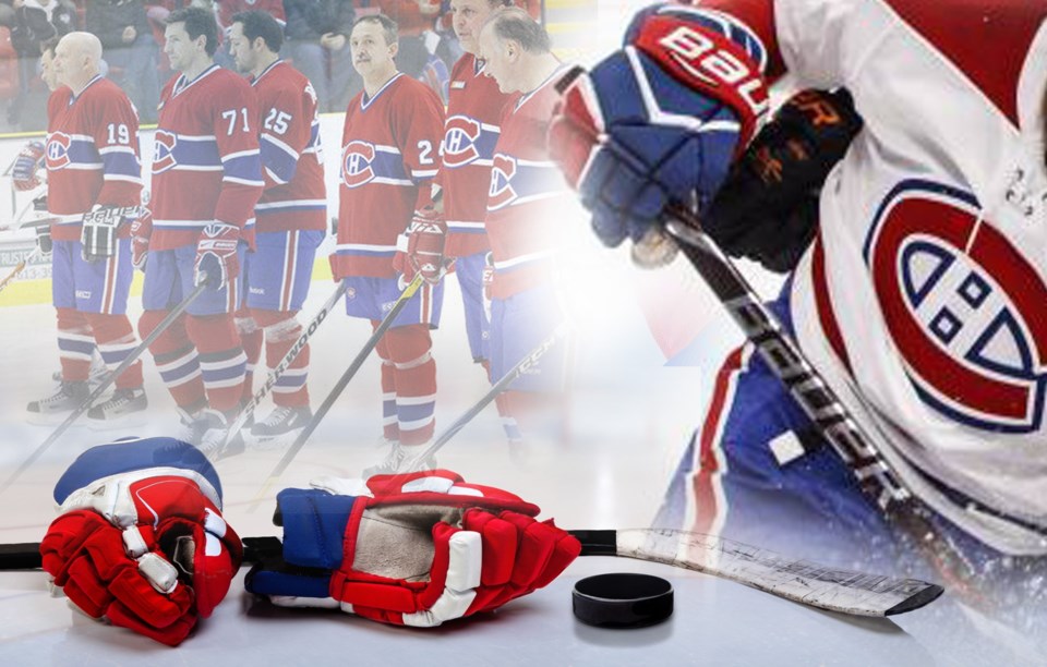 Canadiens collage