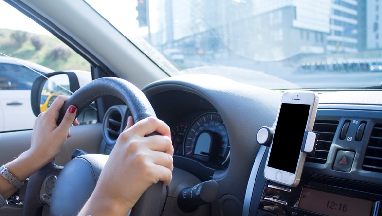 ICBC plans to use a small in-vehicle device to communicate with an app on a driver’s smartphone to r