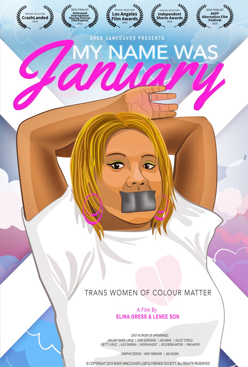 My Name Was January, poster
