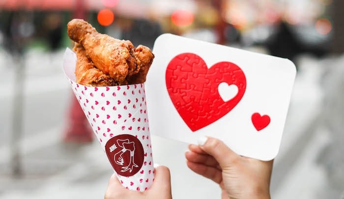 Chicken bouquet