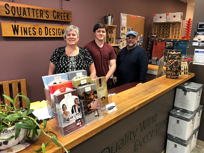 Squatter’s Creek Wines & Designs Powell River