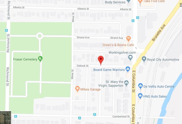columbia street map