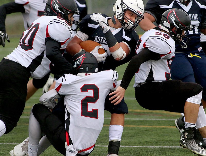 football linemen