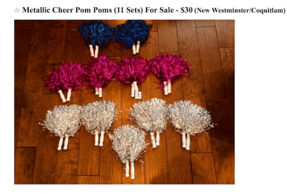 Pom poms