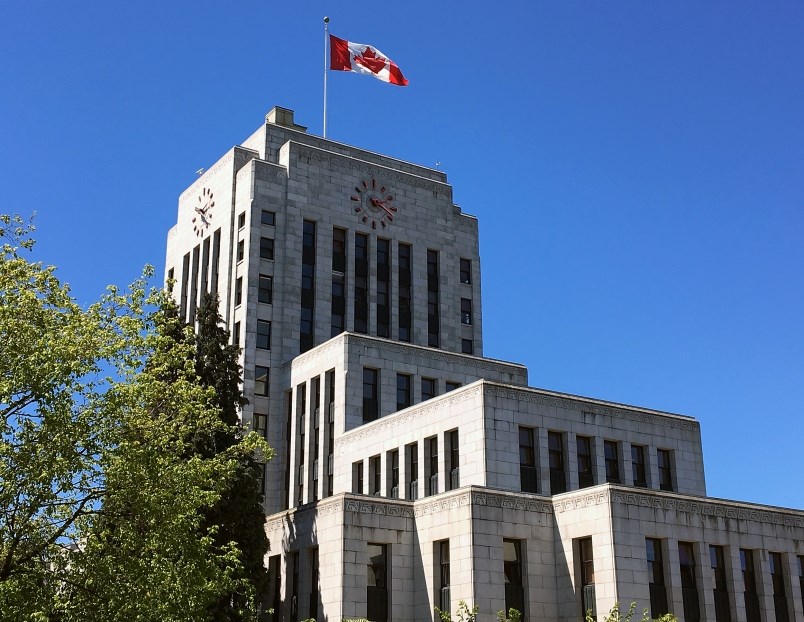 Two Vancouver city councillors said in the council chamber this week that people are bringing suitcases and bags full of cash into city hall to pay taxes. Photo Dan Toulgoet