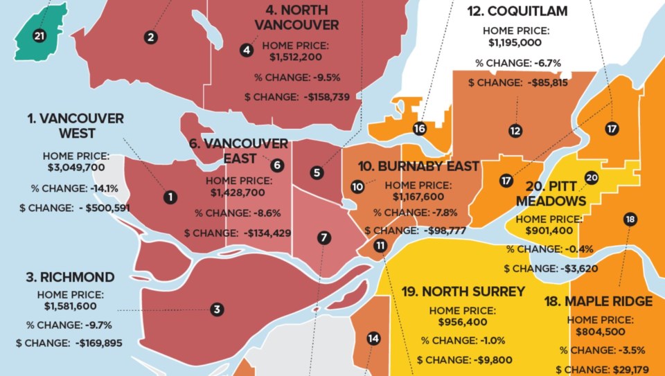 Zoocasa metro vancouver detached home prices drop crop