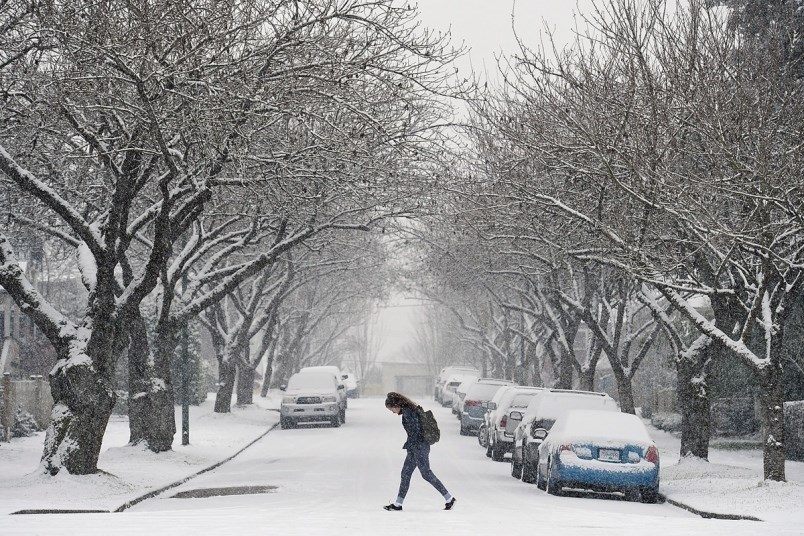 Got your parka out? There’s a good chance it’ll snow this week, according to Environment Canada. Pho