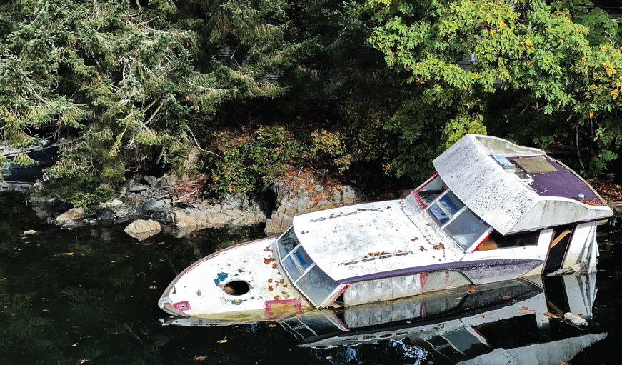 abandoned boats