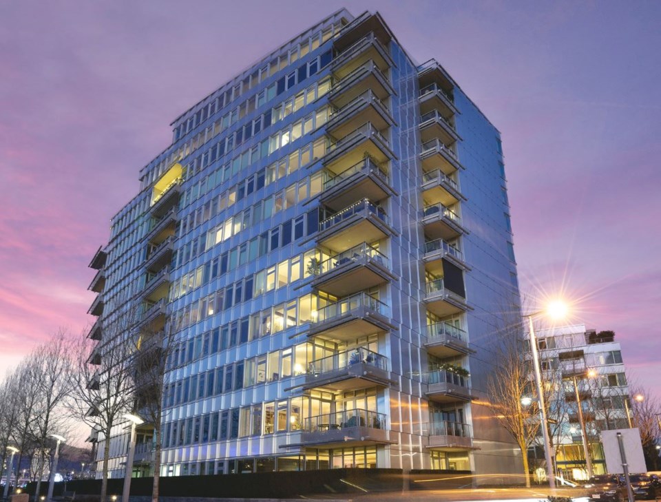 Canada House Arthur Erickson Olympic village condo exterior