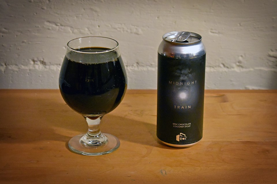 Boombox’s Midnight Train delivers a cozy wallop of chocolate and vanilla, coconut and coffee, lactos
