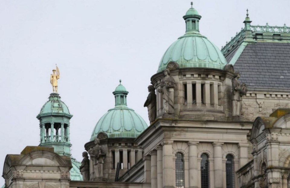 Victoria legislature BC government