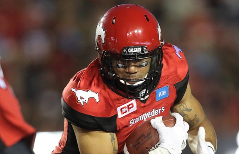 Wide receiver Lemar Durant, a graduate of Coquitlam's Centennial secondary, has reportedly signed to play for the B.C. Lions as a free agent after playing four seasons for the Calgary Stampeders.