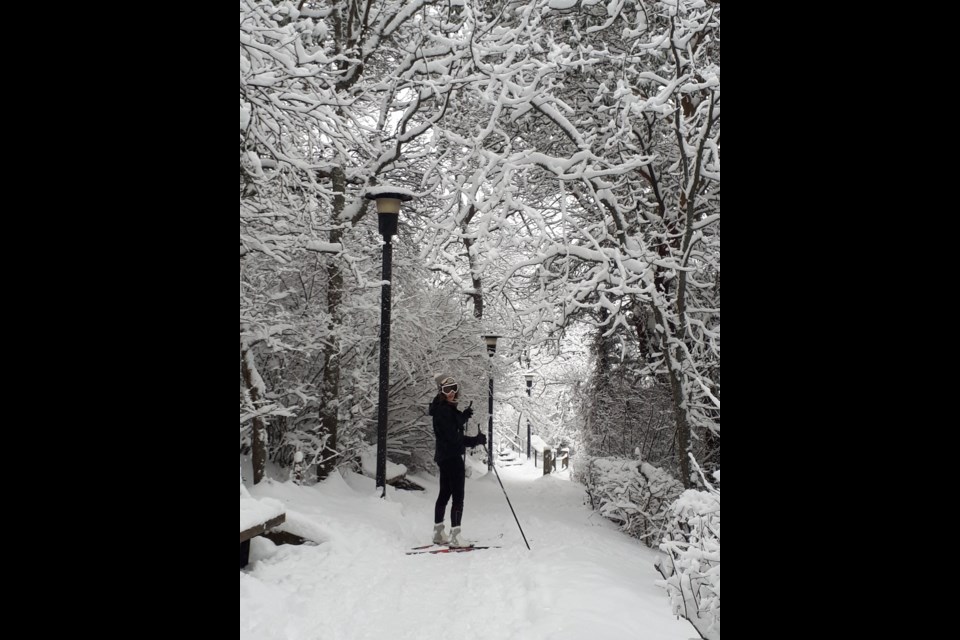 Cross-country skiing in Esquimalt! Submitted by @thecrimpqueen