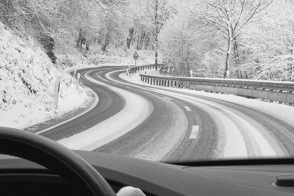 Driving in the snow