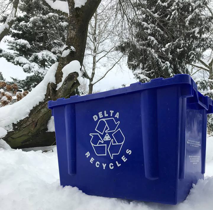 Delta updates garbage and recycling schedule - Delta Optimist