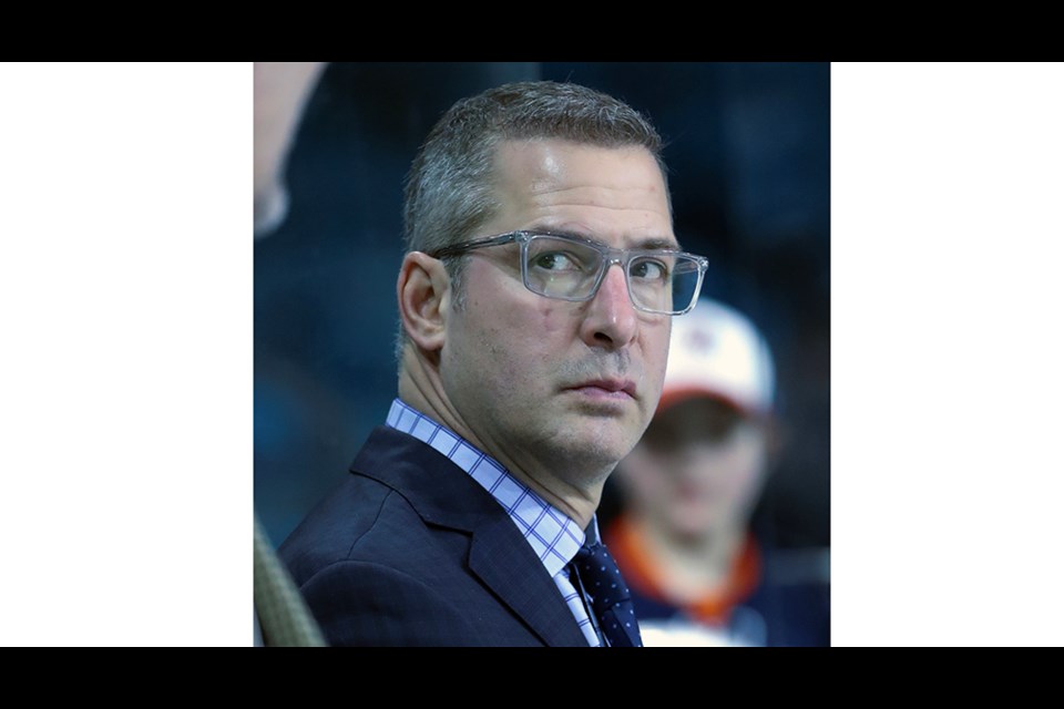Kamloops Blazers' associate coach Darryl Sydor.