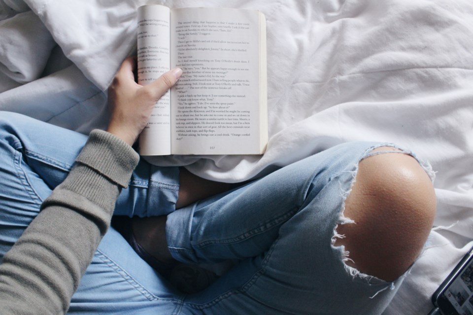 reading, book, stock photo