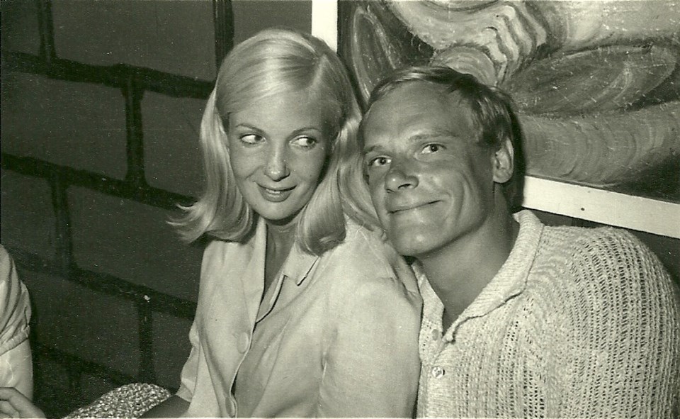 Marilyn and Jerry Kaehne circa 1968 (might have been taken on their honeymoon).