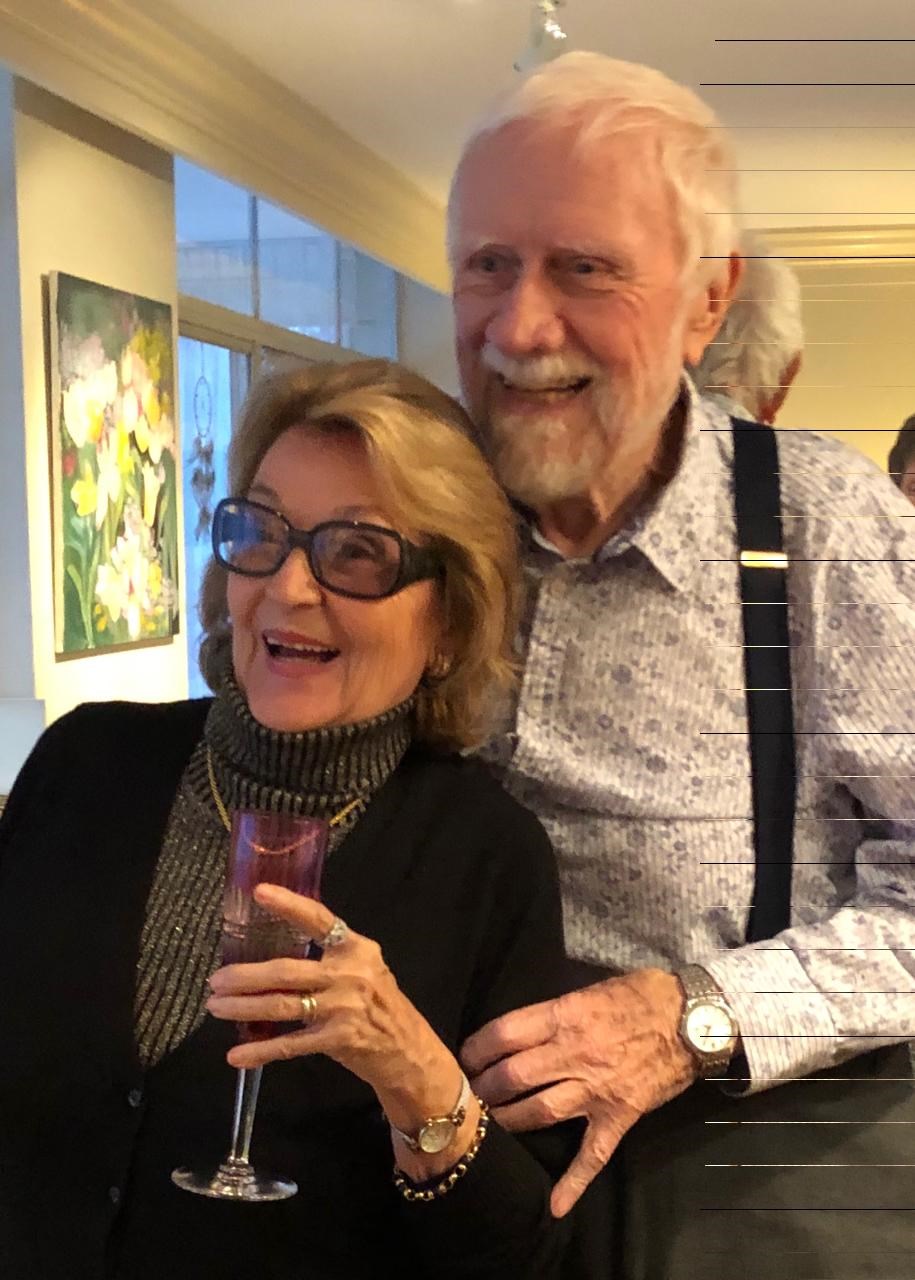 Bill and Loredana Brind in 2018.