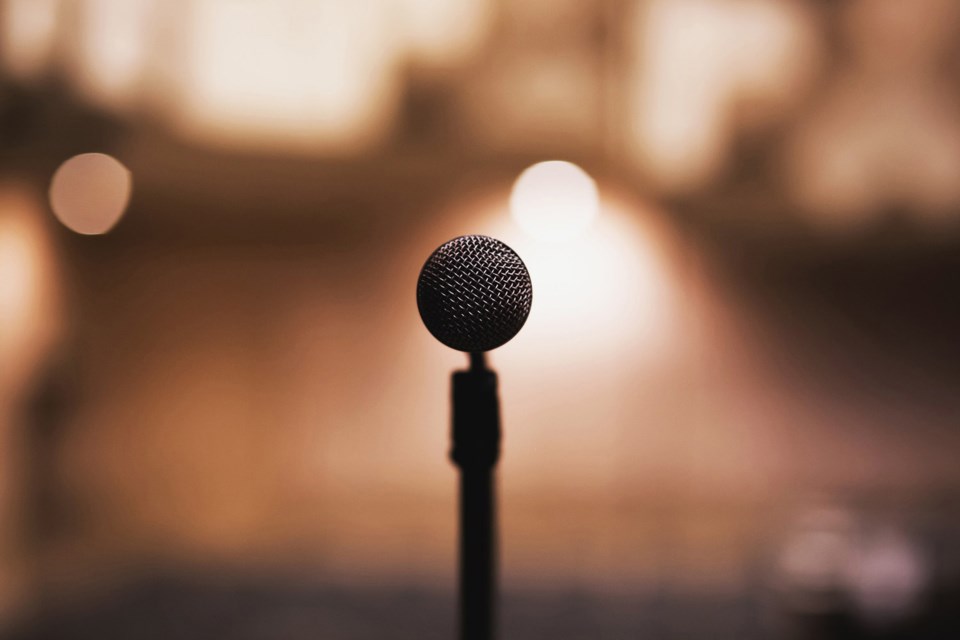 microphone, stock photo