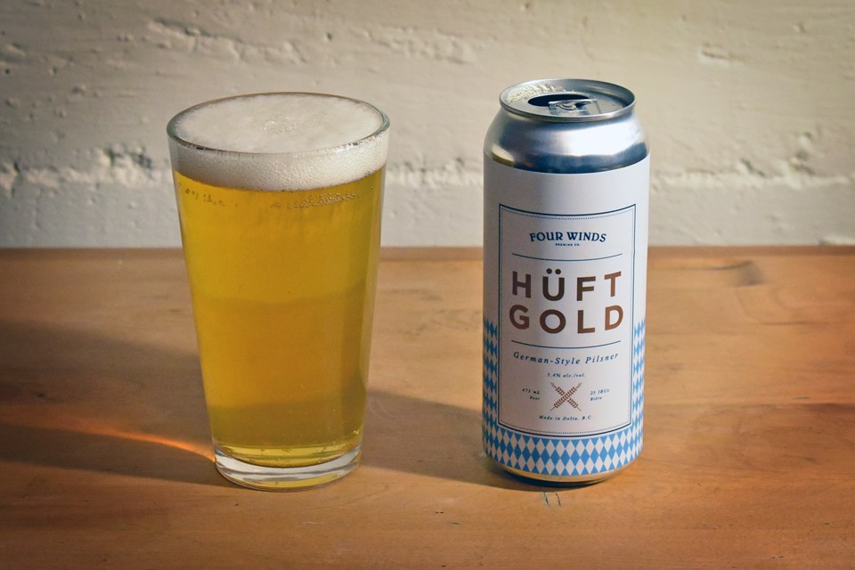 Previously only available at the brewery, Four Winds Brewing’s Hüftgold is lager as it was intended: