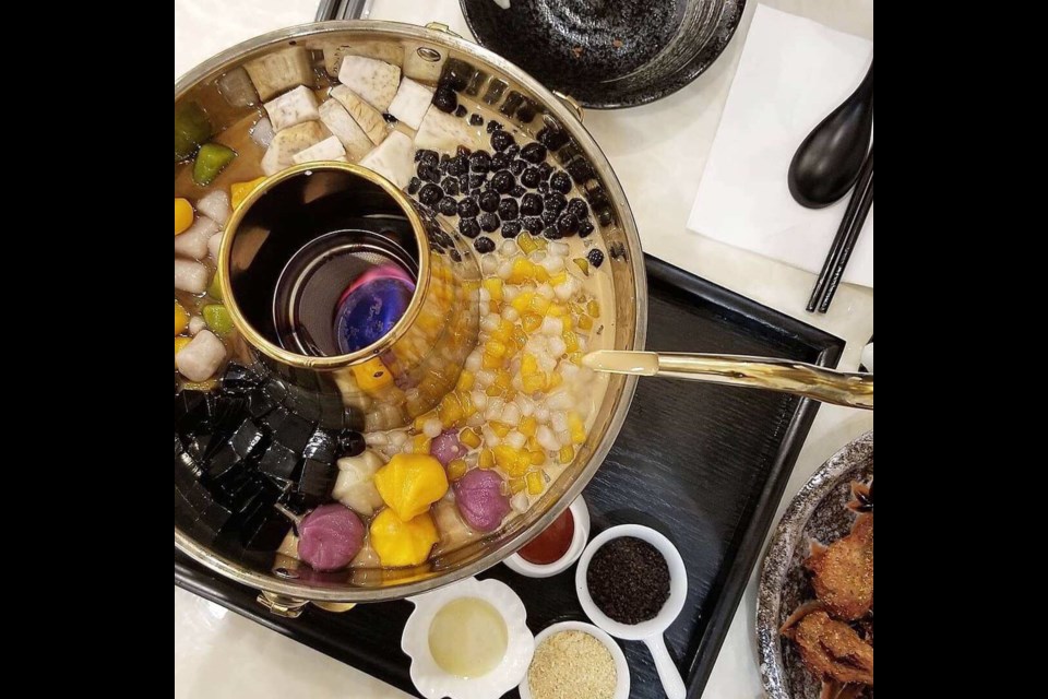 Richmond's Avery restaurant is serving up bubble tea hot pot. Photo: Avery Restaurant