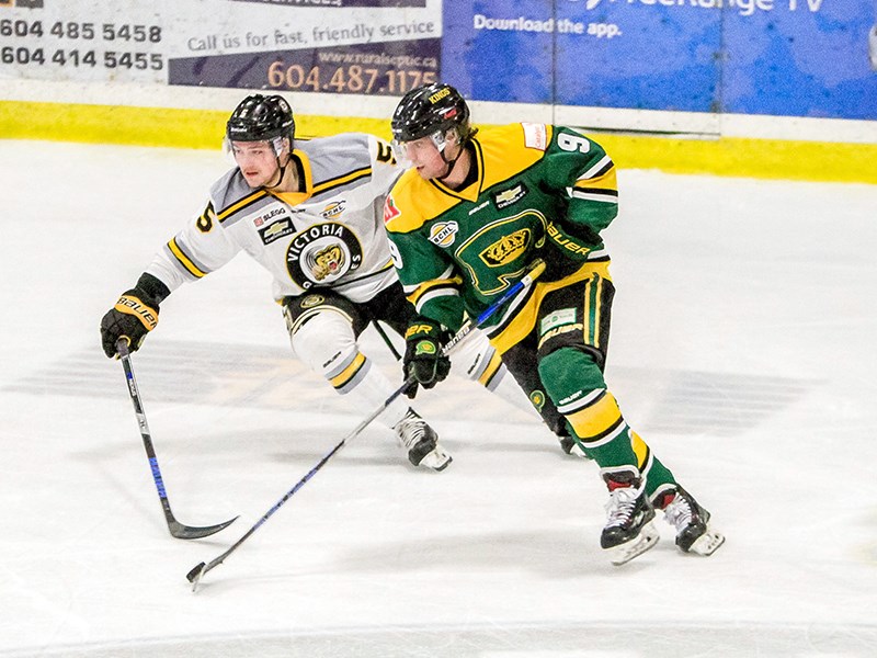 Powell River Kings forward Ryan Brushett