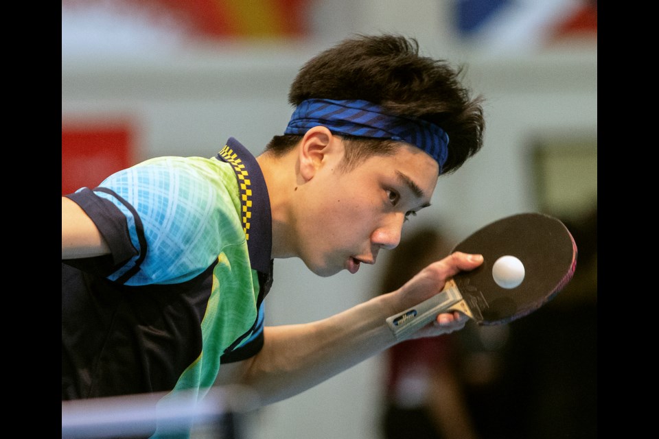 Richmond's David Lin concluded the table tennis competition at the Canada Winter Games with a bronze medal in men's singles.