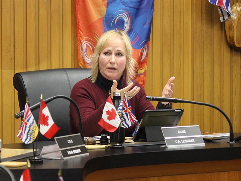 City of Powell River councillor CaroleAnn Leishman