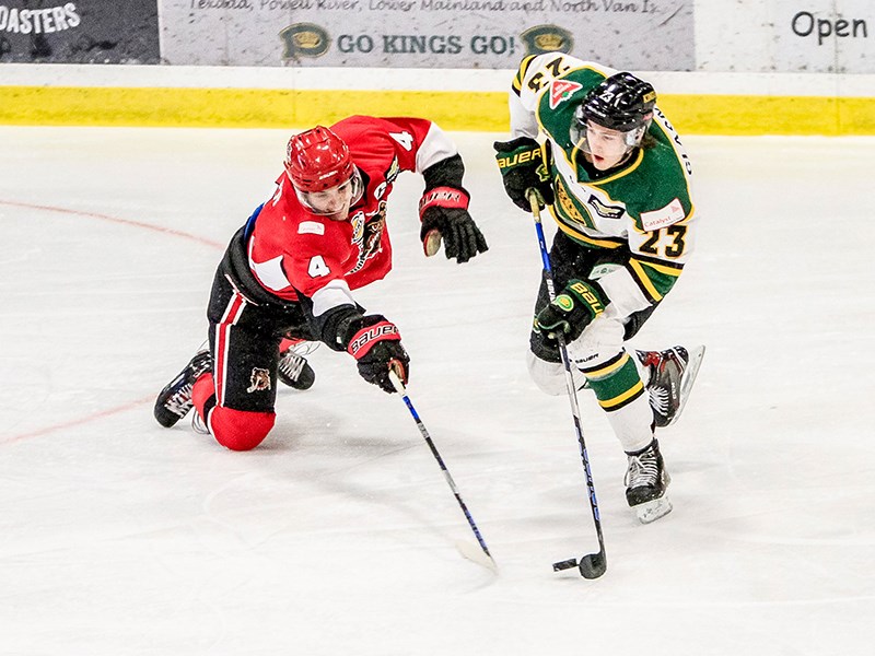 Powell River Kings forward Levi Glasman